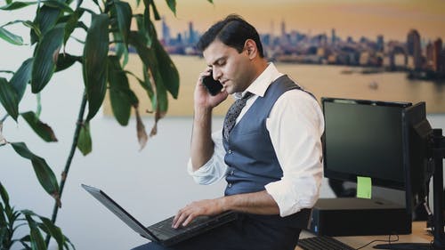 有关人, 商人, 室内植物的免费素材视频