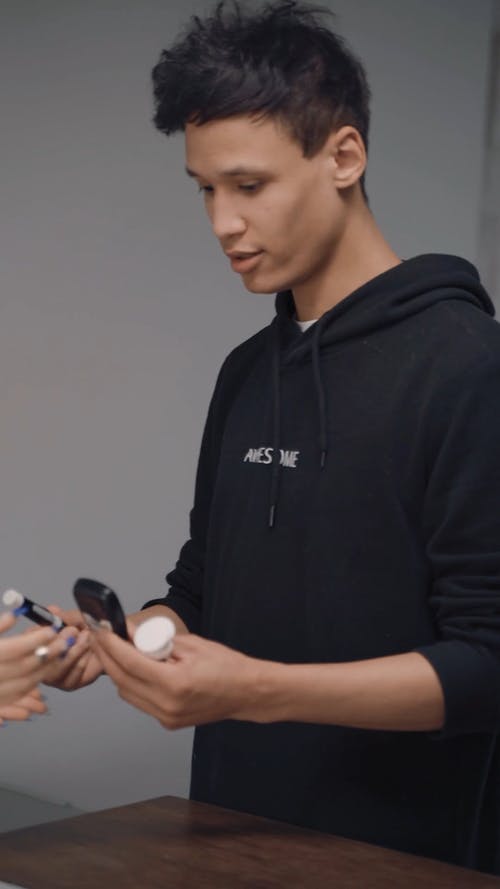 有关人, 会诊, 咖啡色头发的女人的免费素材视频