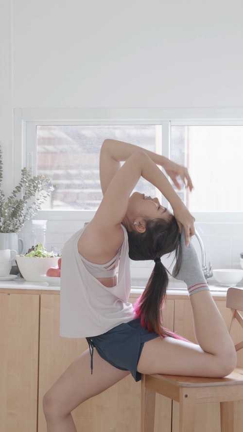 有关人,伸展,健身的免费素材视频