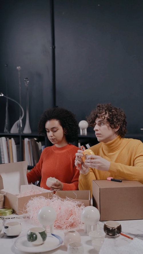 有关人,商业,垂直视频的免费素材视频