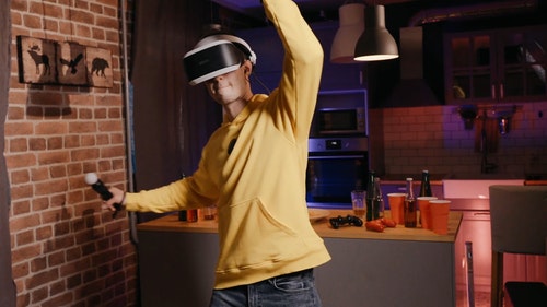 有关VR,人,娱乐的免费素材视频