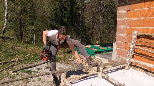 有关切割, 原本, 女人的免费素材视频