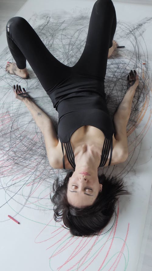 有关休息, 垂直视频, 女人的免费素材视频