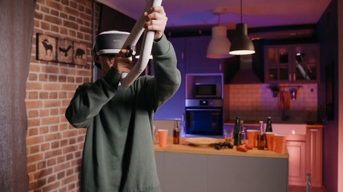 有关VR,人,啤酒的免费素材视频