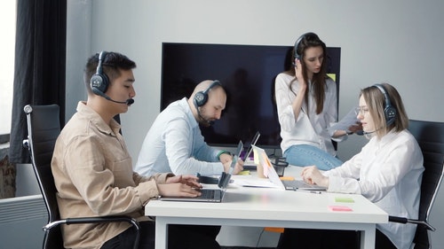 有关＃室内,一起工作,雇员的免费素材视频