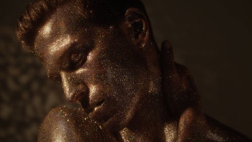 有关人, 人体彩绘, 凝视的免费素材视频