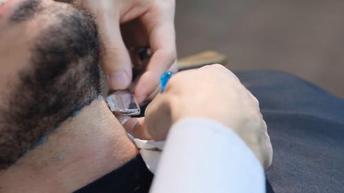 有关刮, 刮胡刀, 手的免费素材视频