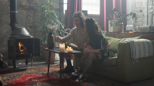 有关一对, 一起, 坐的免费素材视频