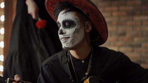 有关calavera, dia de los muertos, 人的免费素材视频