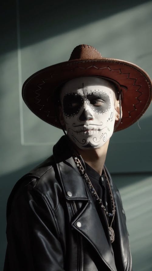 有关人, 令人不寒而栗的, 伪装的免费素材视频