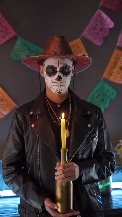 有关calavera, dia de los muertos, 人的免费素材视频