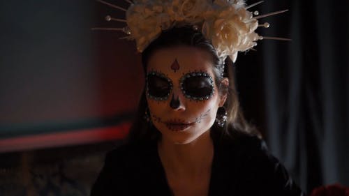 有关dia de los muertos, 令人不寒而栗的, 假日的免费素材视频