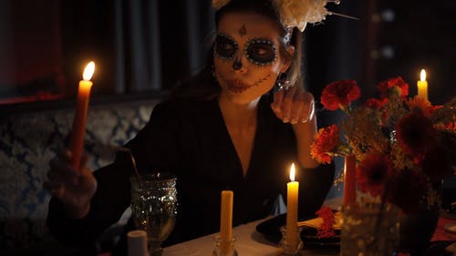 有关dia de los muertos, 令人不寒而栗的, 假日的免费素材视频