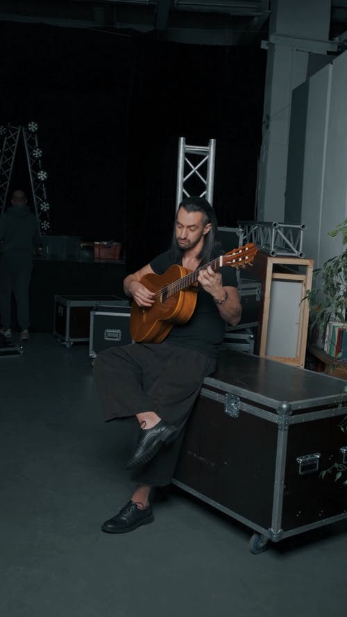 有关人, 原声吉他, 吉他的免费素材视频