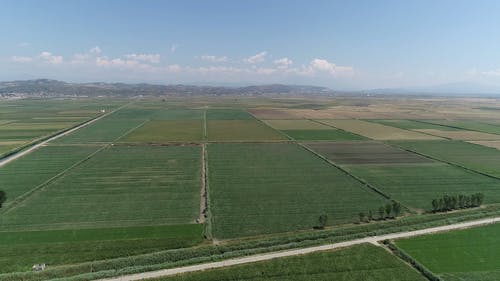 有关农地, 工厂, 空中镜头的免费素材视频