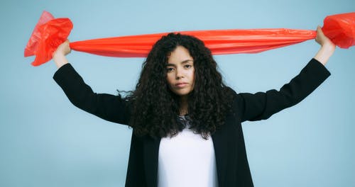 有关垃圾, 塑胶, 女人的免费素材视频