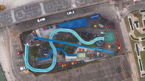 有关幻灯片, 户外, 水上乐园的免费素材视频