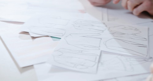 有关文件,时尚,模糊的背景的免费素材视频