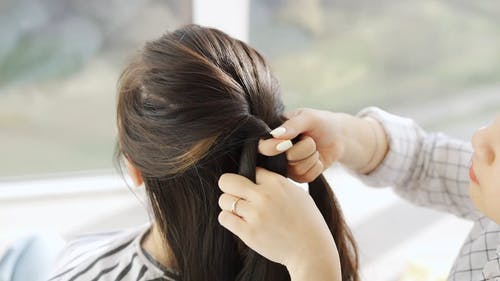 有关女性, 後视图, 手的免费素材视频