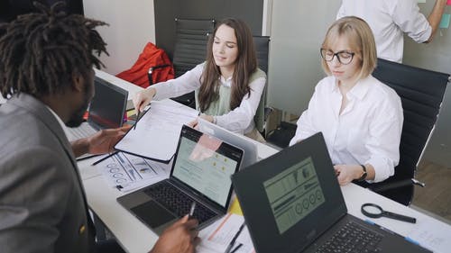 有关一起, 上班服, 互联网的免费素材视频