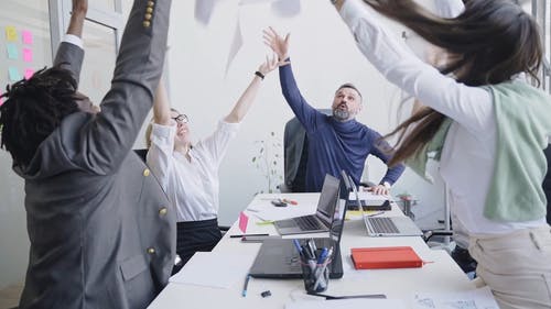 有关3C用品, 办公室团队, 多样化的免费素材视频