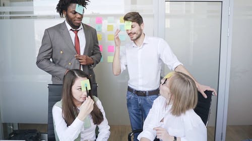 有关休息时间, 休闲, 便利贴的免费素材视频