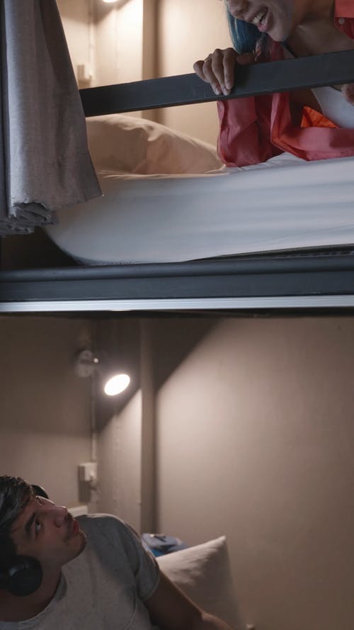 有关人, 侧面图, 垂直视频的免费素材视频