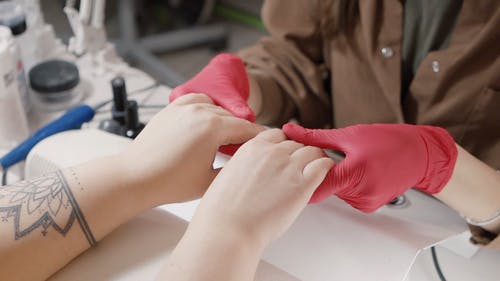 有关修手指甲, 喷, 女性的免费素材视频