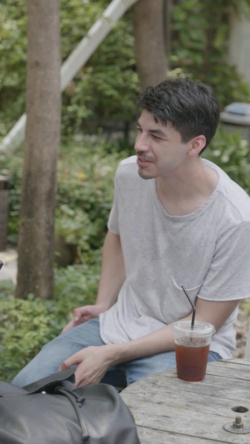 有关一对, 人, 喝的免费素材视频