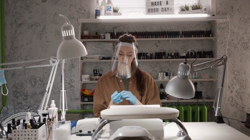 有关台灯, 多莉射击, 女人的免费素材视频