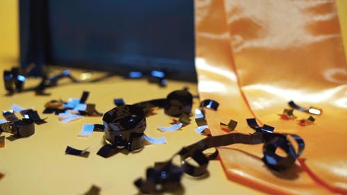 有关2021, 五彩纸屑, 侧面图的免费素材视频