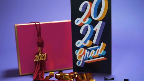 有关五彩纸屑, 印刷的, 问候卡的免费素材视频