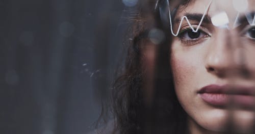 有关化妆, 失真, 女性的免费素材视频