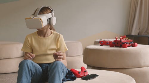 有关3C用品, VR, vr耳机的免费素材视频