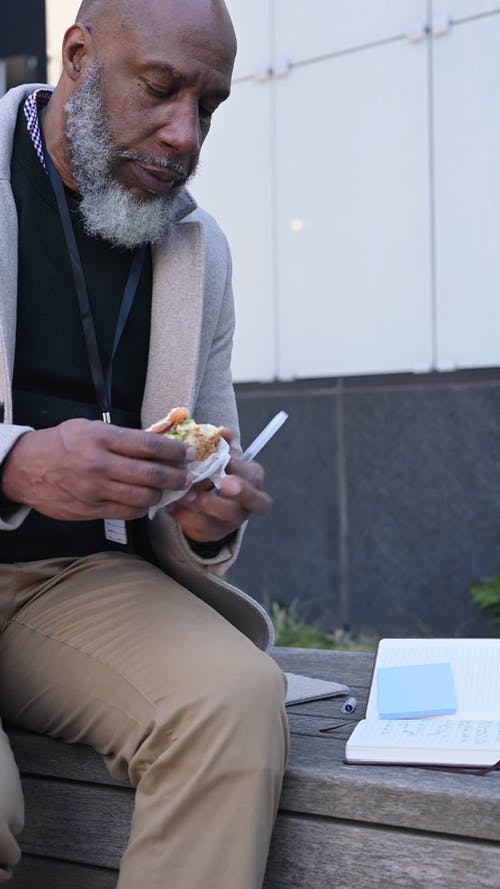 有关休息, 午餐, 吃的免费素材视频