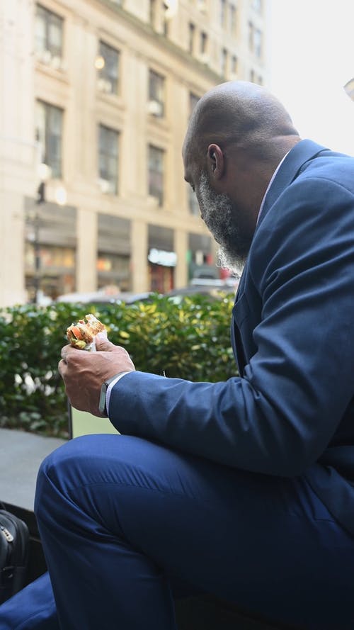 有关午餐, 吃, 商人的免费素材视频