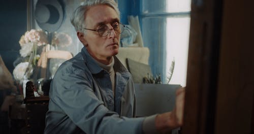 有关人, 嗜好, 画家的免费素材视频