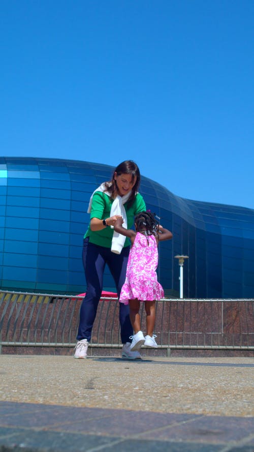 有关一起, 儿童, 女人的免费素材视频