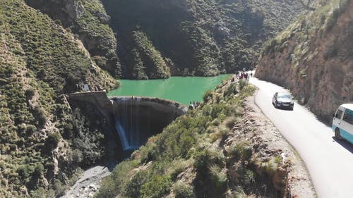 有关坝, 悬崖, 旅游景点的免费素材视频