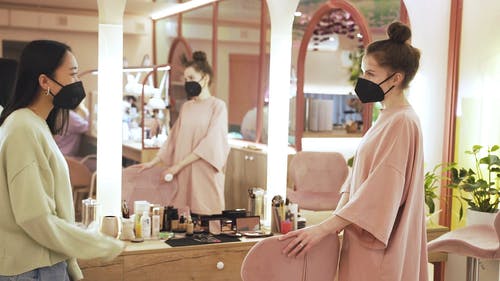 有关covid-19, 保护, 化妆的免费素材视频