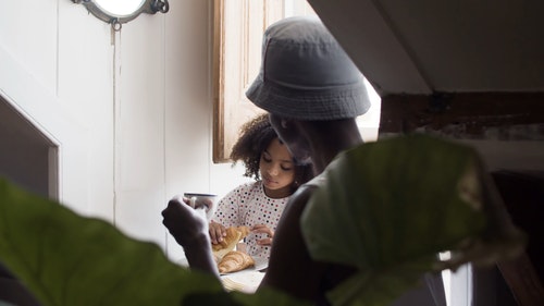 有关一起,吃,女儿的免费素材视频