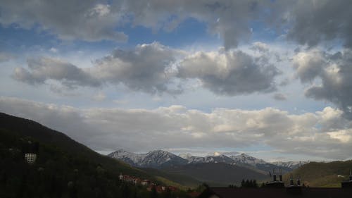 有关天性, 天空, 山的免费素材视频