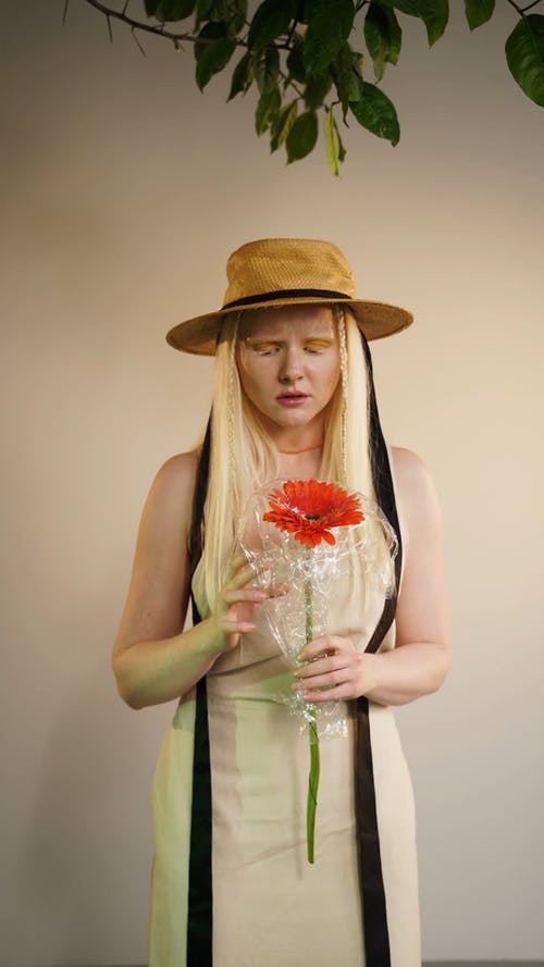 有关垂直视频, 女人, 室内的免费素材视频