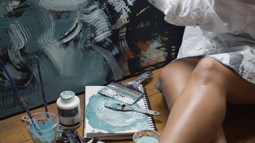 有关女人, 室内, 工作室的免费素材视频