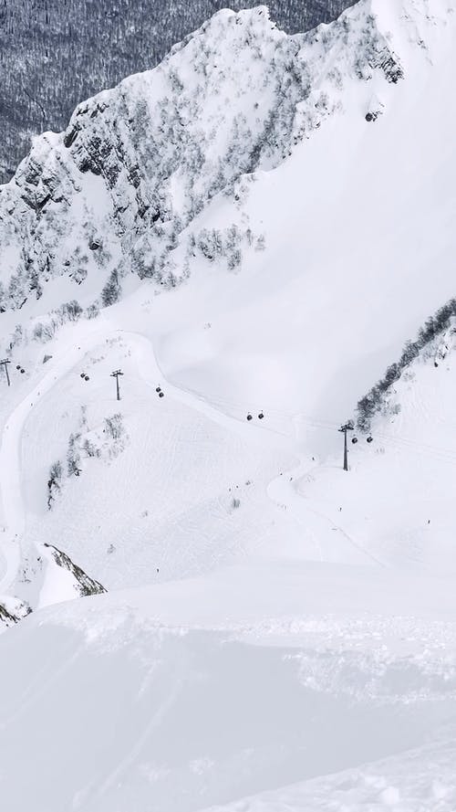 有关下雪的, 冬季, 冷的免费素材视频