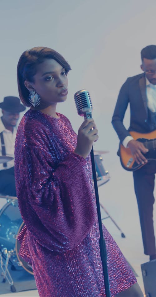 有关乐队, 唱歌, 垂直视频的免费素材视频