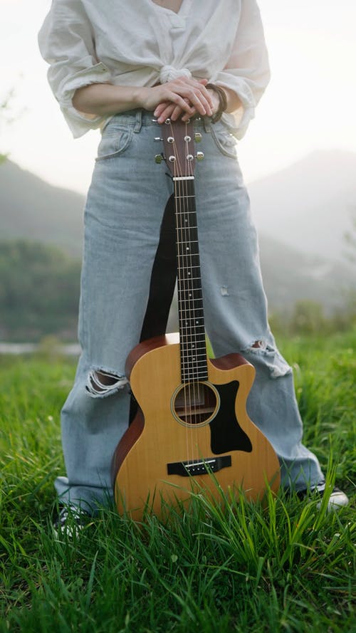 有关原声吉他, 天性, 女人的免费素材视频