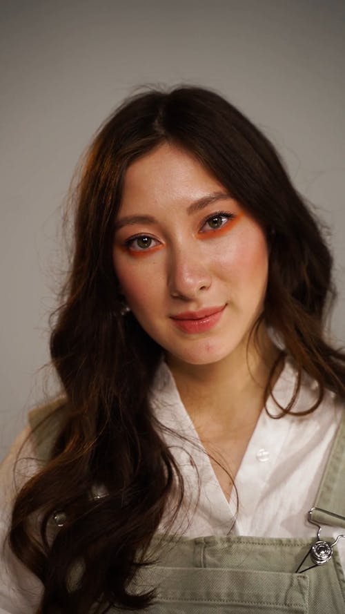 有关人, 创意彩妆, 垂直视频的免费素材视频