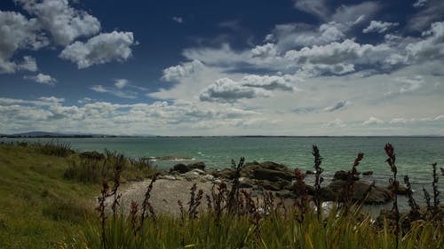 有关在海边, 天空, 水域的免费素材视频