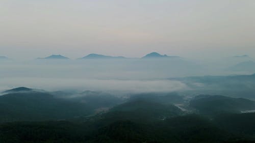 有关天性, 太阳, 山的免费素材视频